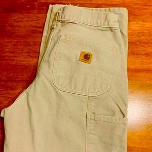 Men’s Carhartt khaki cargo pants